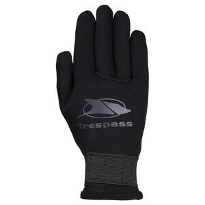 Trespass Unisex Adult Cray Neoprene Wetsuit Gloves / Black